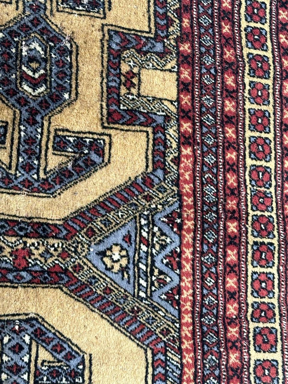 Bobyrug’s distressed vintage Pakistani rug  For Sale 10