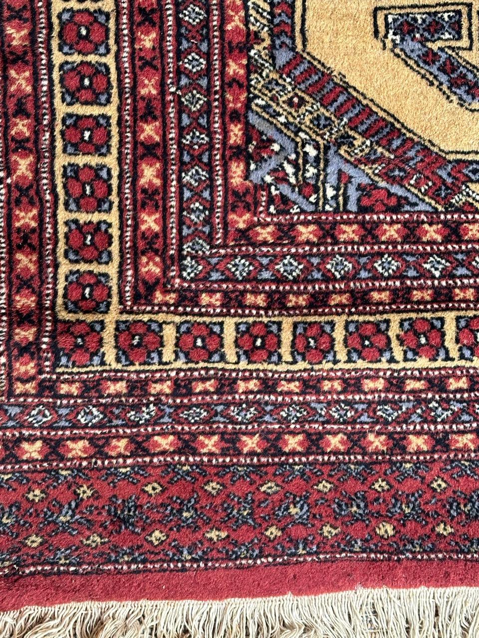 Bobyrug’s distressed vintage Pakistani rug  For Sale 12