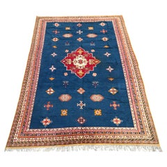 Tappeto marocchino vintage grande annodato a mano di Bobyrug