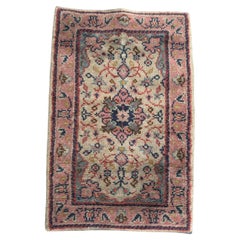 Bobyrug’s little antique Moroccan oushak design rug