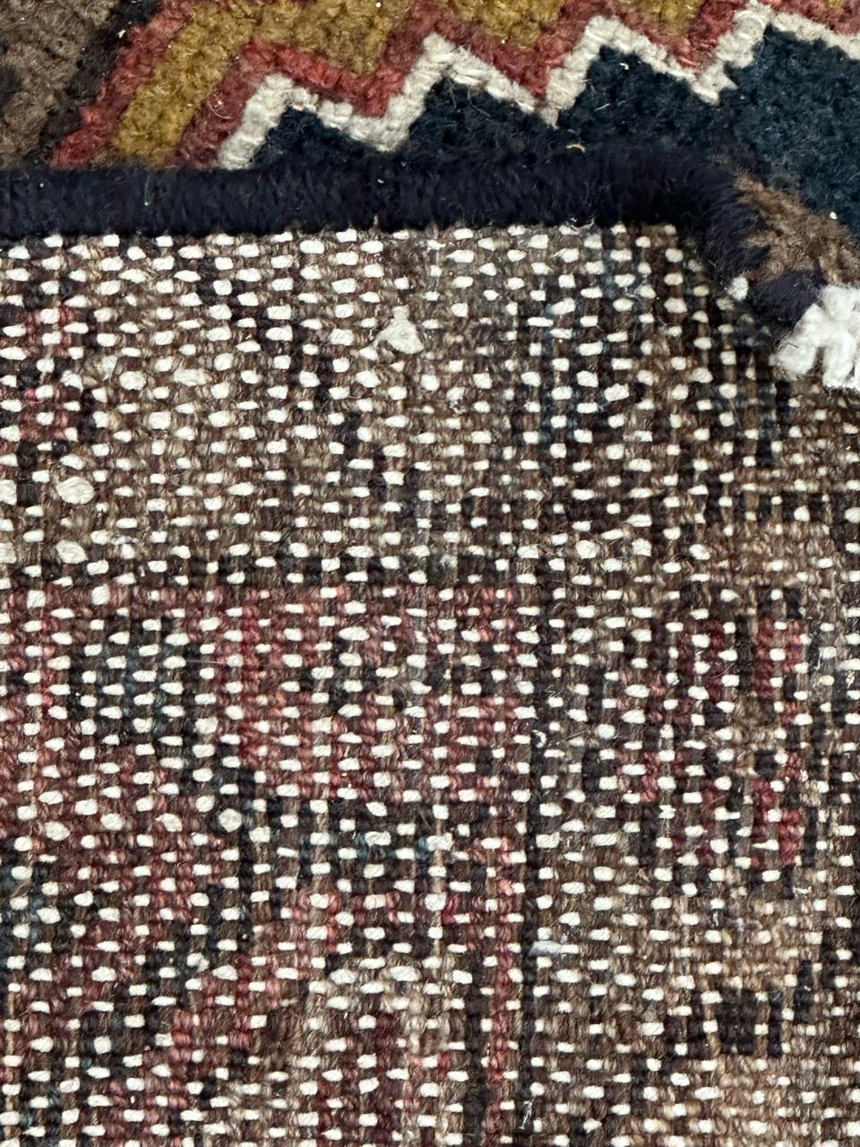 Bobyrug’s mid century tribal Kurdish rug  For Sale 12