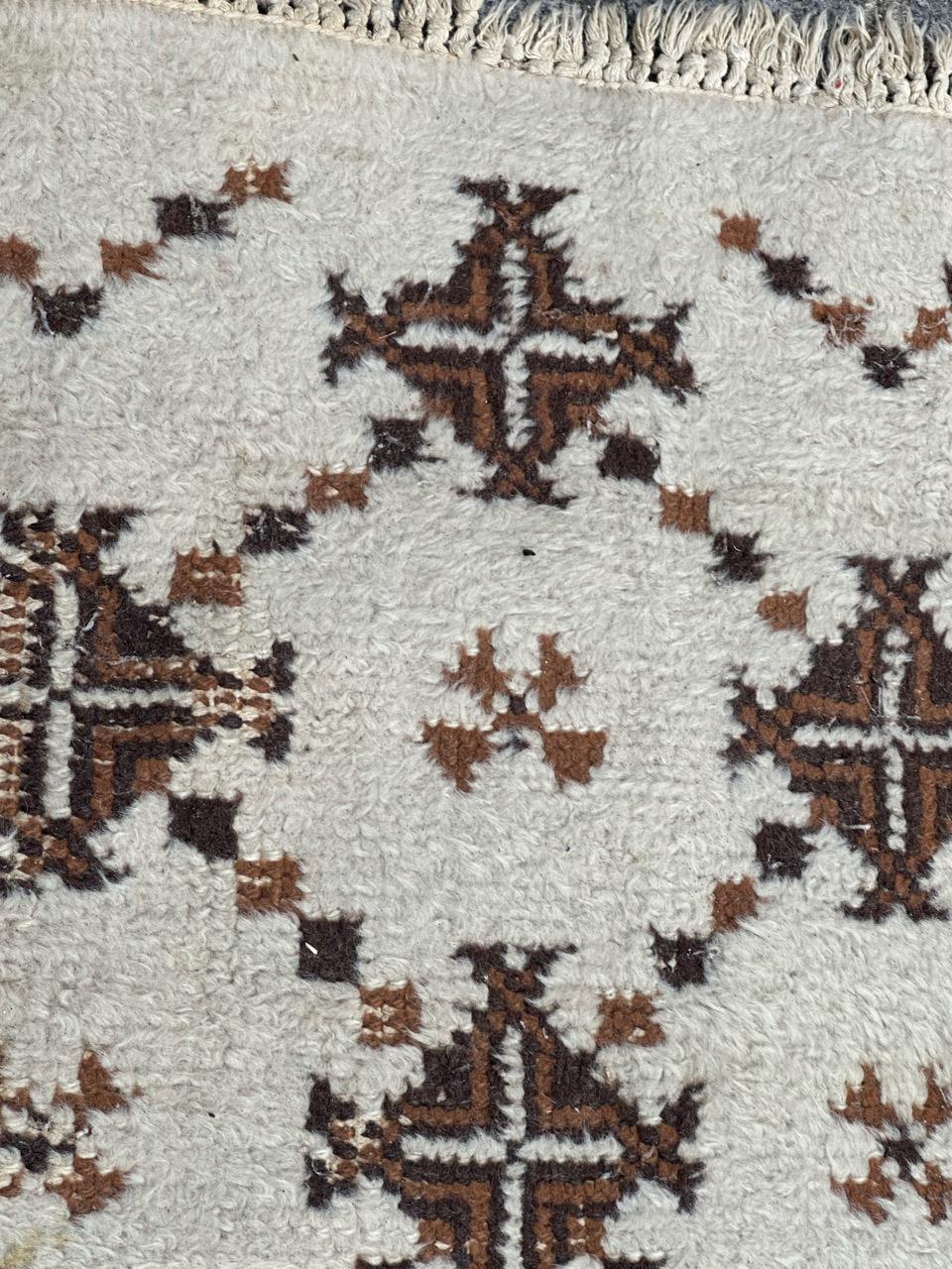 Bobyrug's schöner antiker marokkanischer Teppich im Art Deco Stil  im Angebot 7