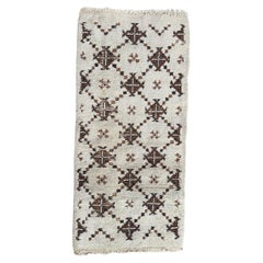 Bobyrug's schöner antiker marokkanischer Teppich im Art Deco Stil 