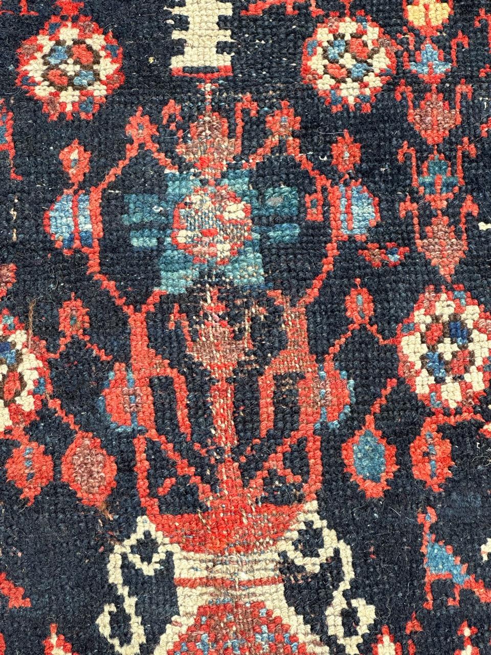 Bobyrug’s nice antique Azerbaijan tribal rug  For Sale 8