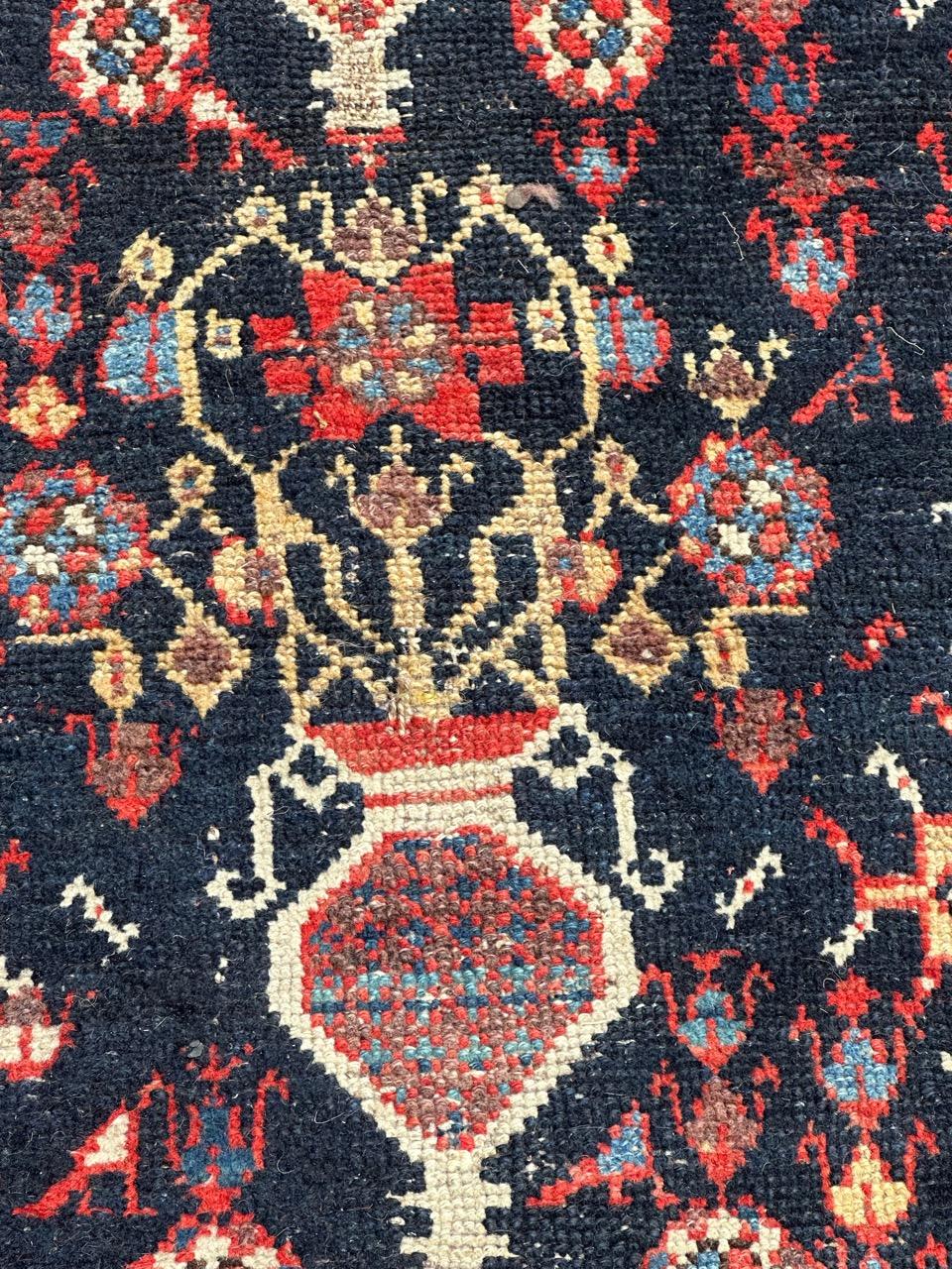Bobyrug’s nice antique Azerbaijan tribal rug  For Sale 9