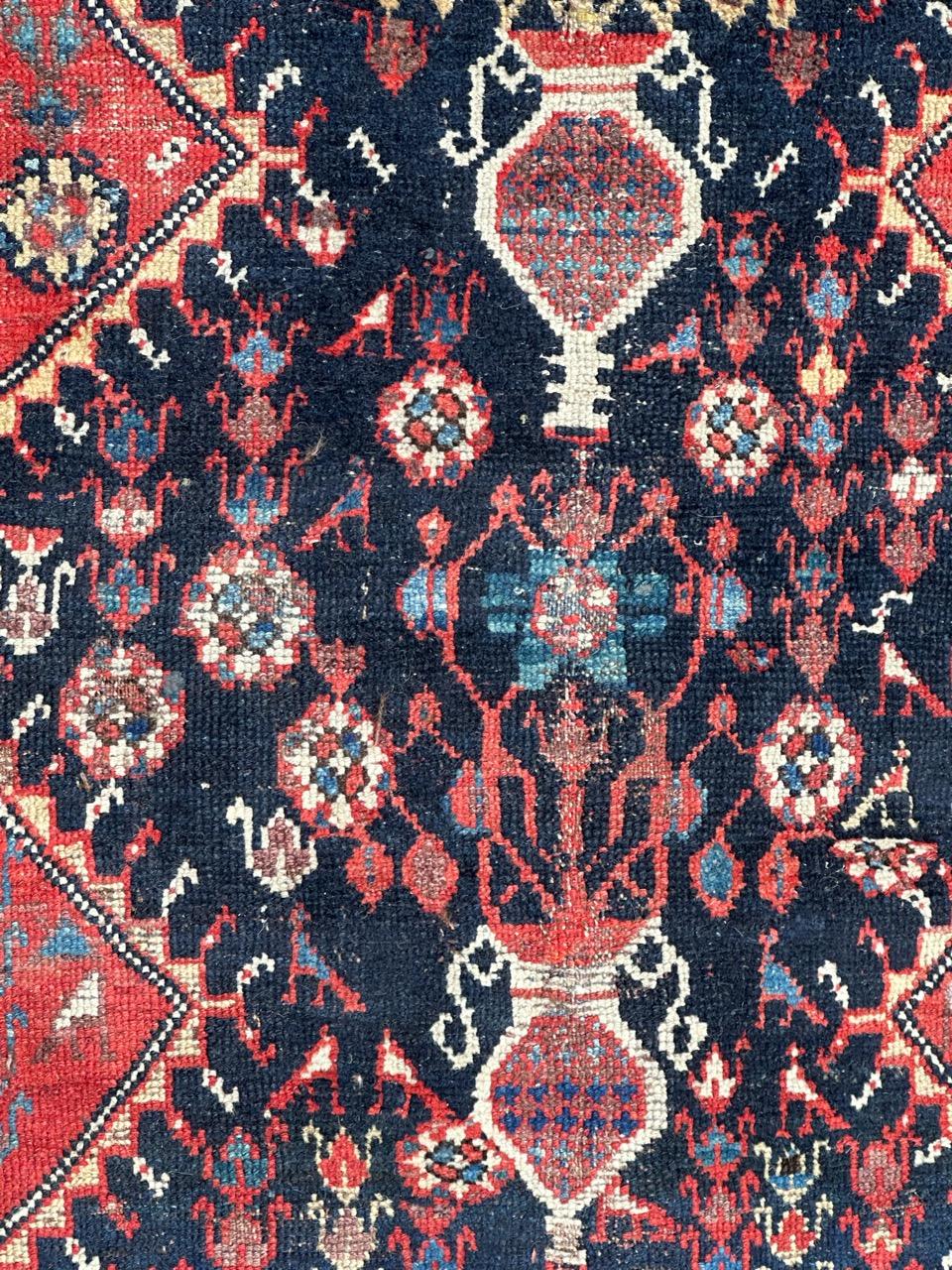 Asian Bobyrug’s nice antique Azerbaijan tribal rug  For Sale