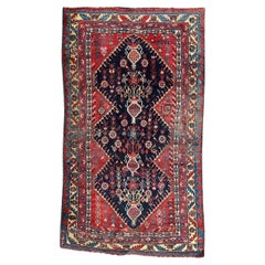 Bobyrug’s nice Used Azerbaijan tribal rug 