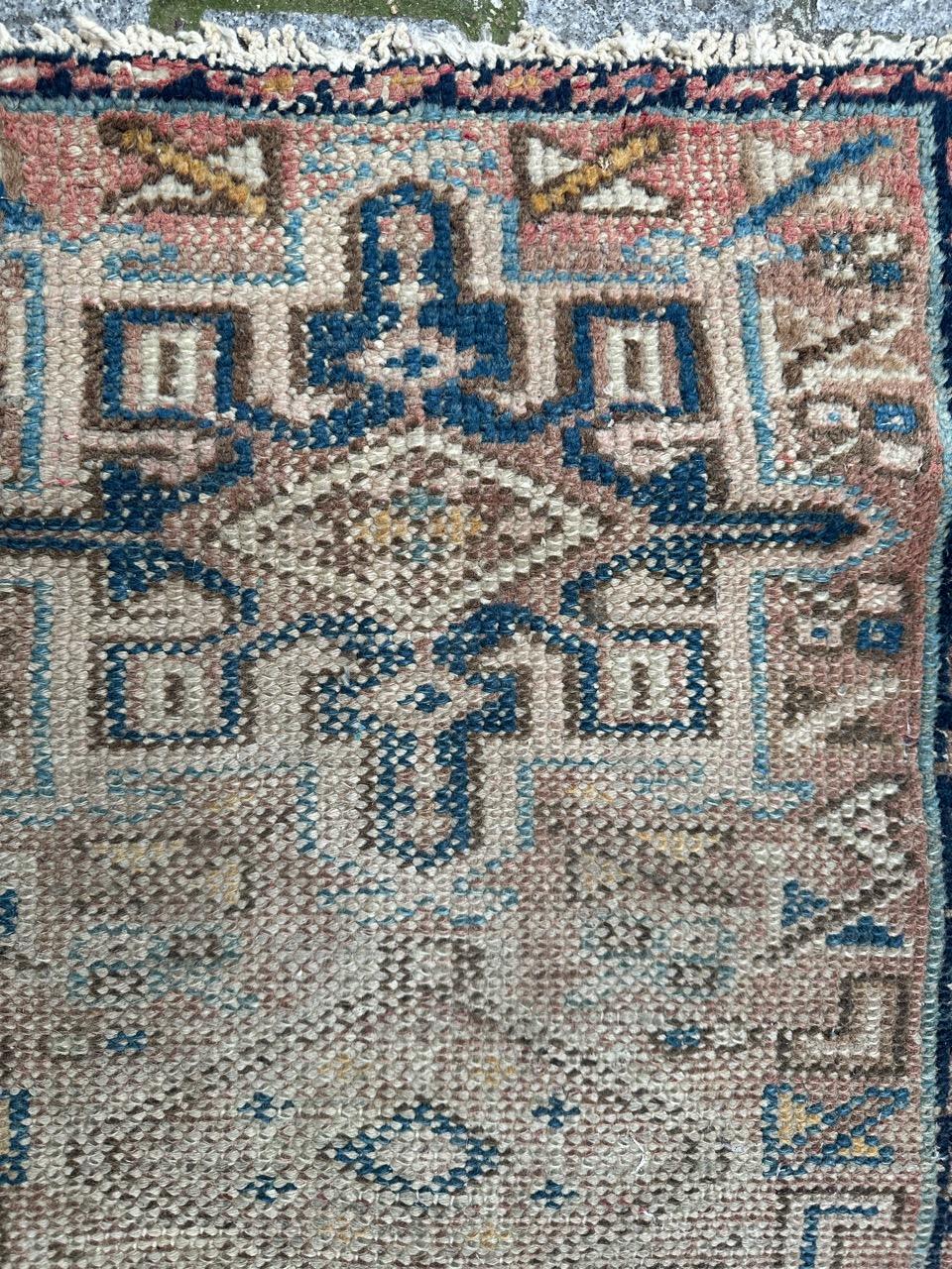 Asian Bobyrug’s nice antique little tribal Hamadan rug  For Sale
