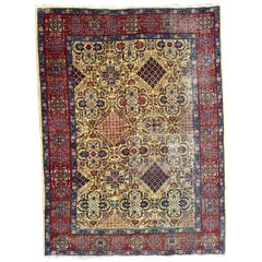 Bobyrug’s Nice Antique Tabriz Rug