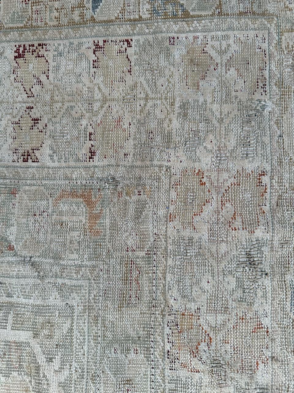 Bobyrugs schöner antiker türkischer Yordes-Teppich aus dem frühen 19.  im Angebot 4