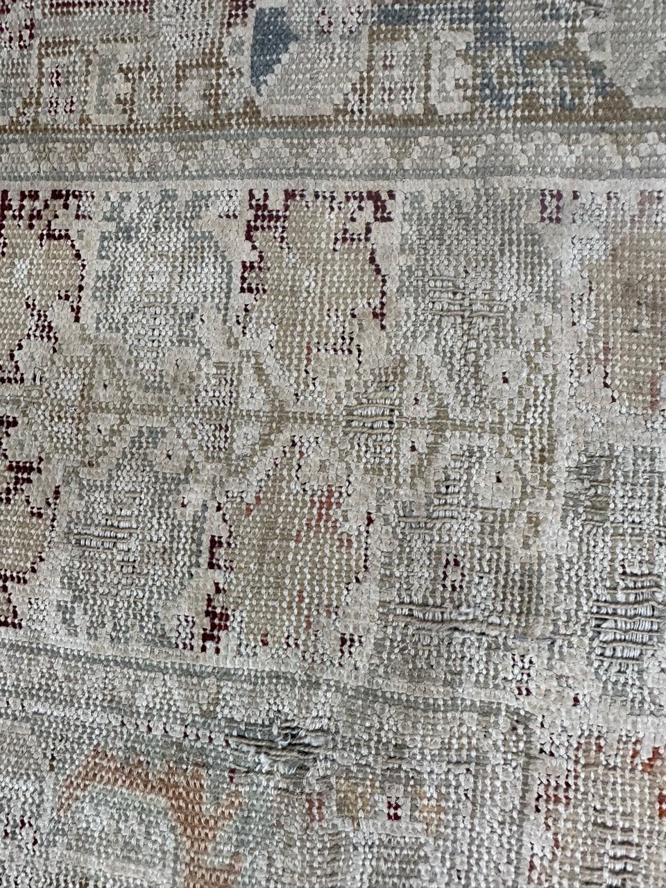 Bobyrugs schöner antiker türkischer Yordes-Teppich aus dem frühen 19.  im Angebot 5