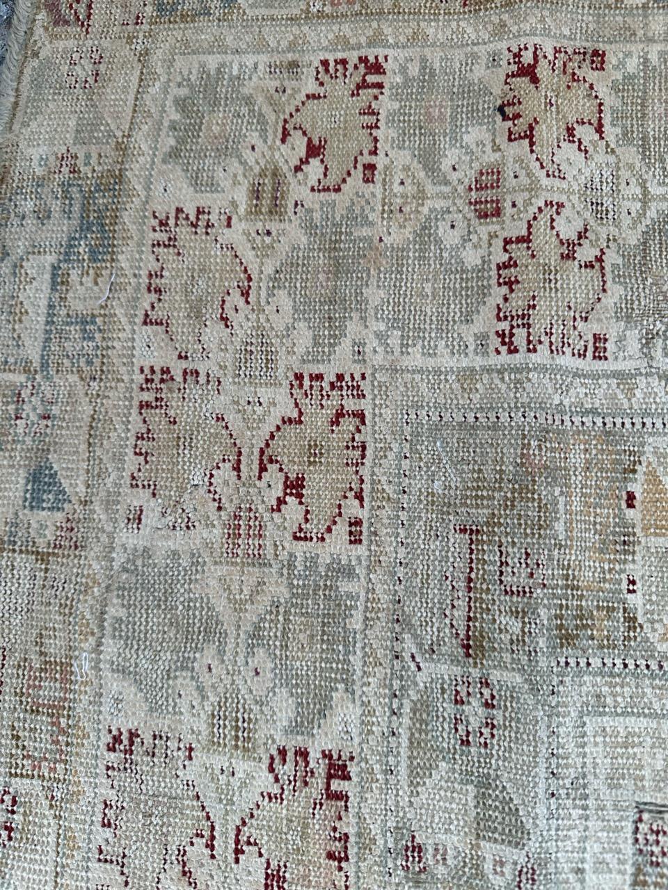 beau tapis antique turc Antiquities du début du 19e siècle  en vente 8