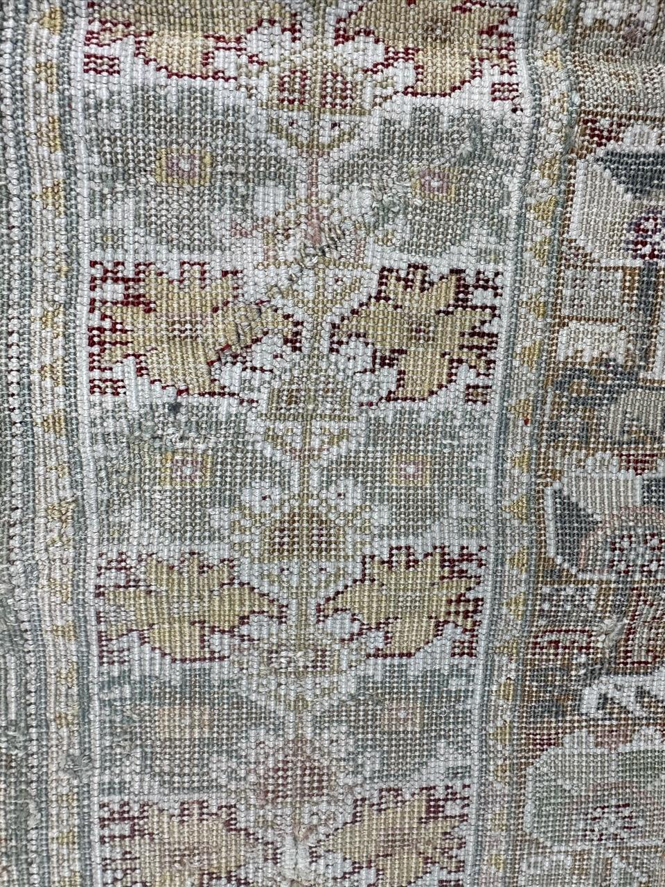 Bobyrugs schöner antiker türkischer Yordes-Teppich aus dem frühen 19.  im Angebot 10