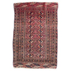 Bobyrug’s nice antique Turkmen Bokhara rug 