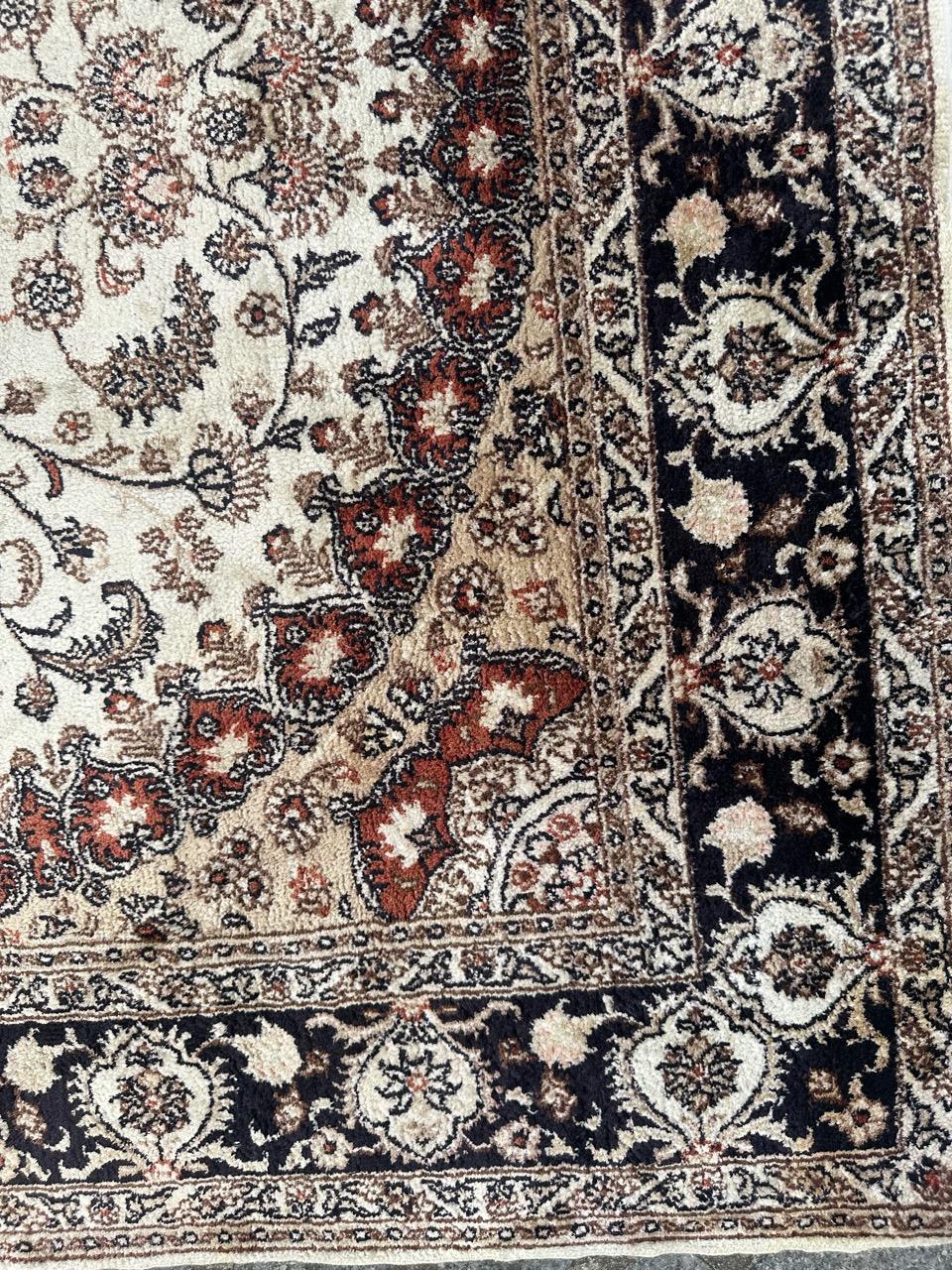 Silk Nice fine Sino Persian silk rug For Sale