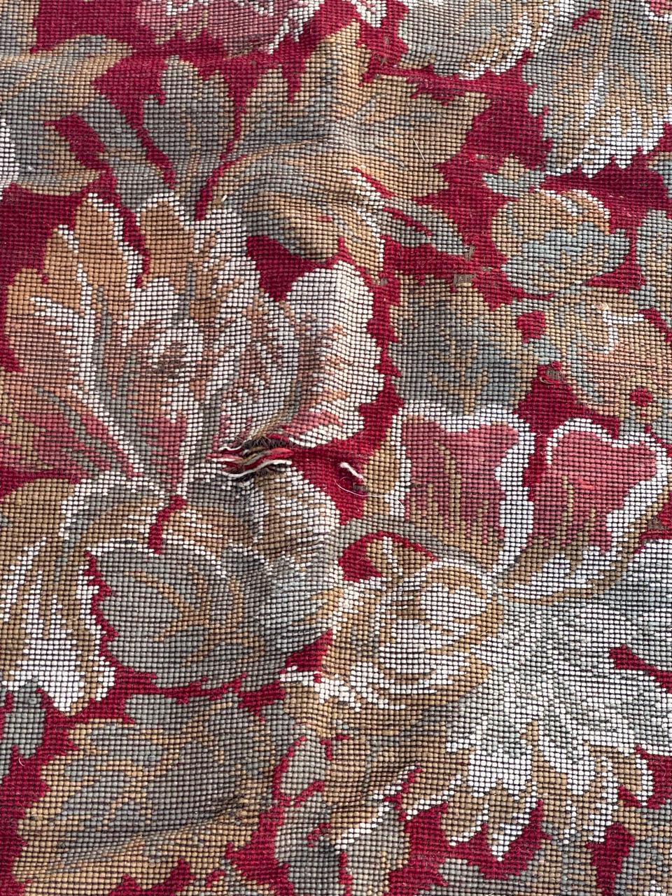 Beau rideau de tapisserie jacquard de style Aubusson français  en vente 11