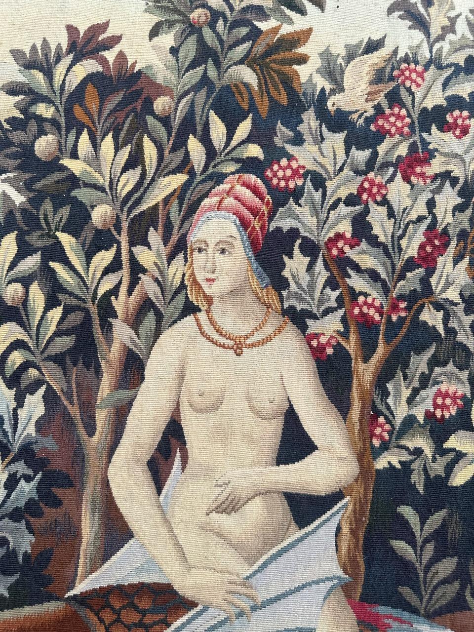 Bobyrug’s Nice French Aubusson Tapestry « Perseus » For Sale 7