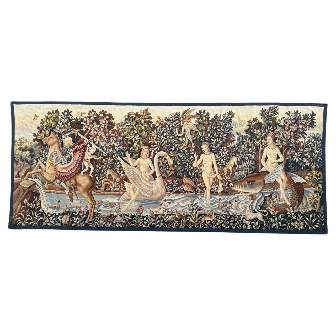 Bobyrug's Nice French Aubusson Tapestry " Perseus " (Tapisserie française d'Aubusson) en vente
