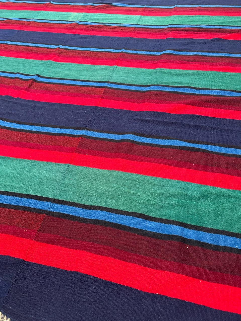 Bobyrug’s nice large vintage Mexican rug For Sale 5