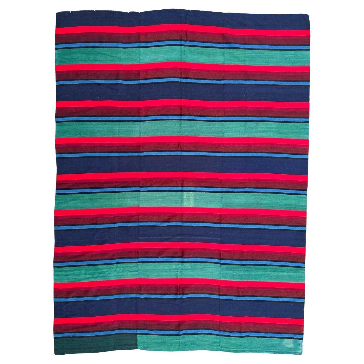 Bobyrug’s nice large vintage Mexican rug For Sale