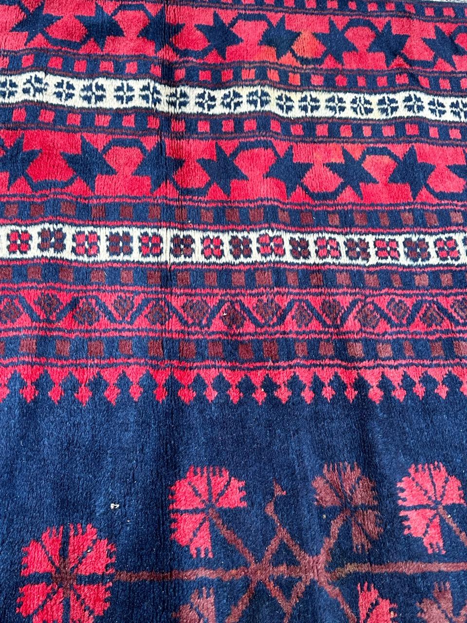 Bobyrug’s nice large vintage Turkish rug For Sale 11