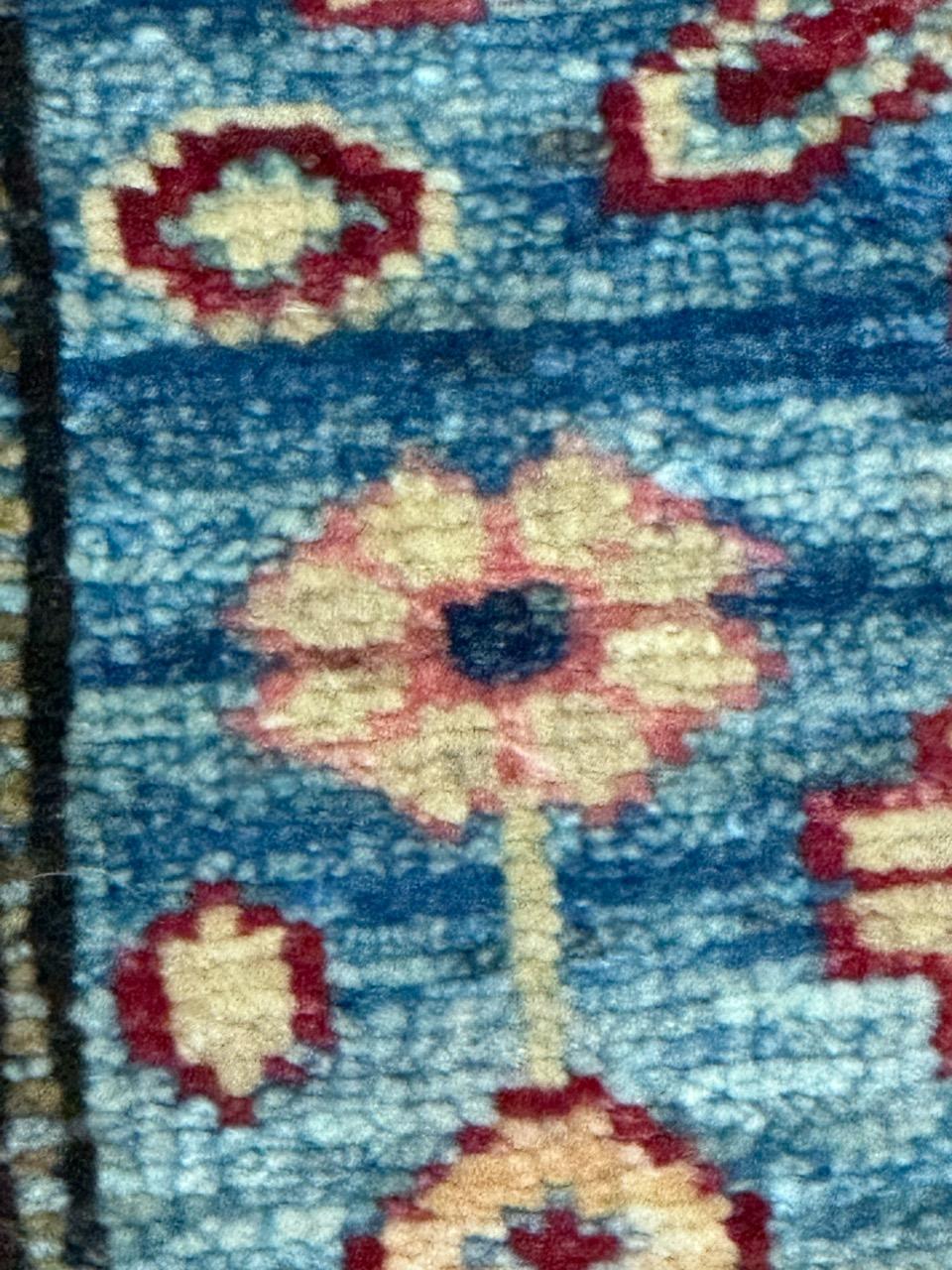 Bobyrug’s nice little Chobi Afghan rug  For Sale 3