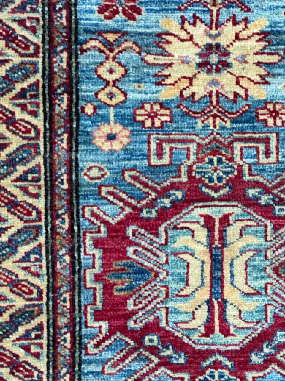 Bobyrug’s nice little Chobi Afghan rug  For Sale 4