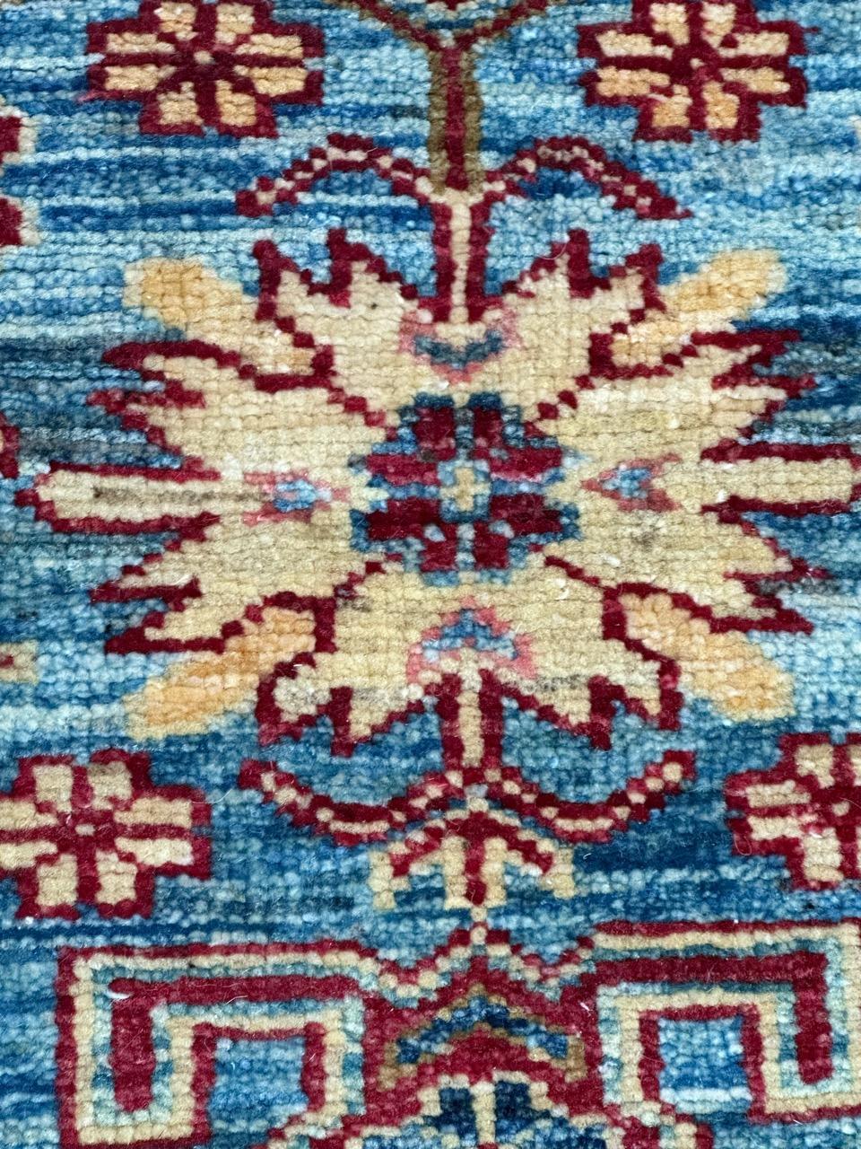 Bobyrug’s nice little Chobi Afghan rug  For Sale 5