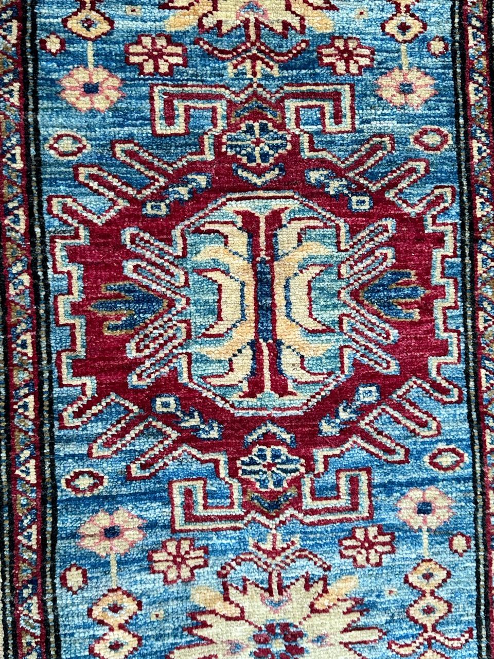 Bobyrug’s nice little Chobi Afghan rug  For Sale 7