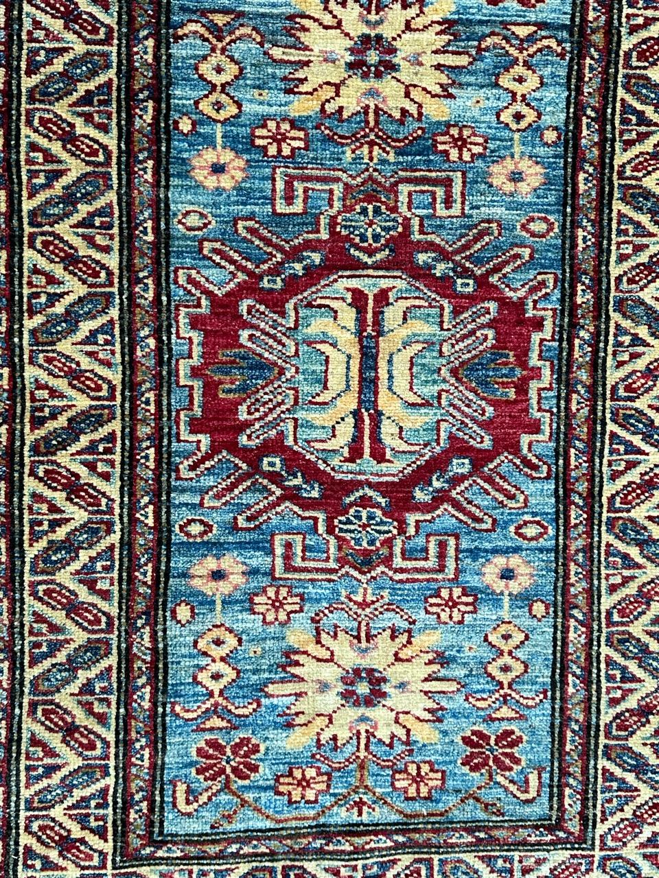 Bobyrug’s nice little Chobi Afghan rug  For Sale 8