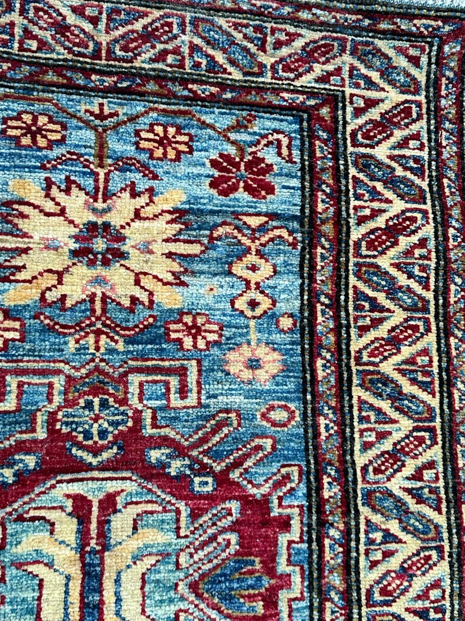 Bobyrug’s nice little Chobi Afghan rug  For Sale 9
