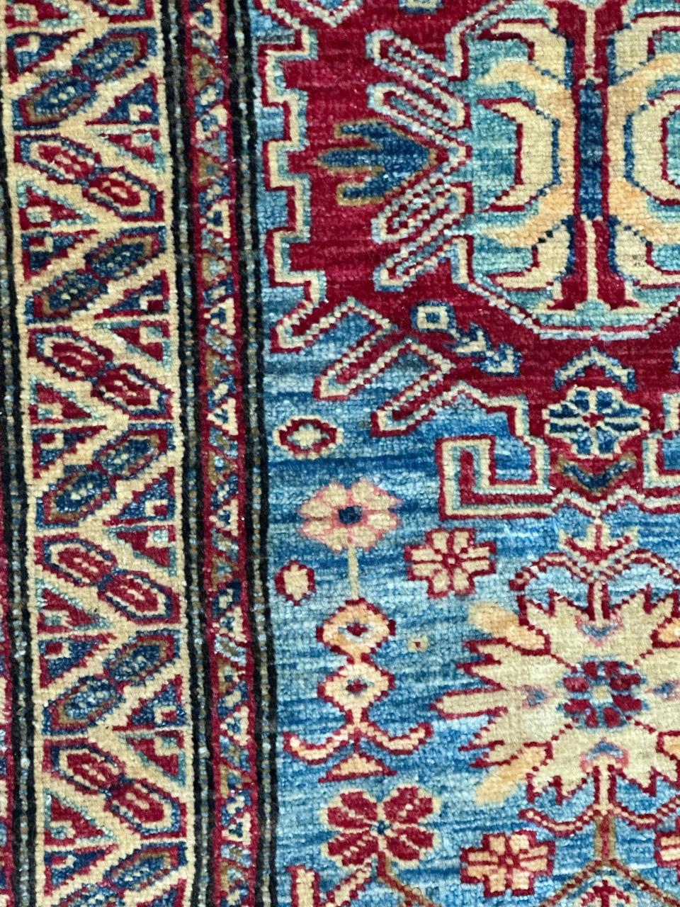 Bobyrug’s nice little Chobi Afghan rug  For Sale 2