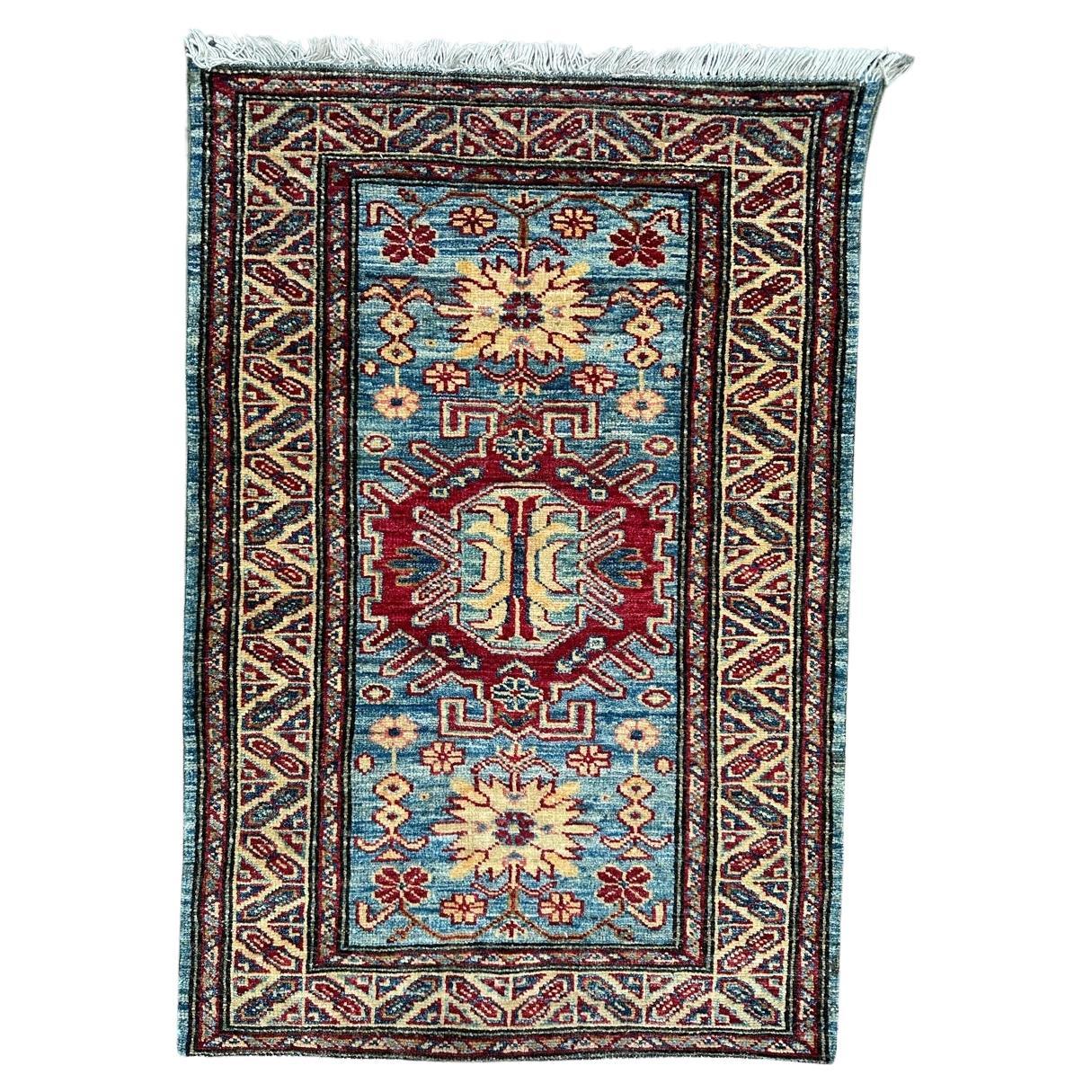 Bobyrug’s nice little Chobi Afghan rug  For Sale