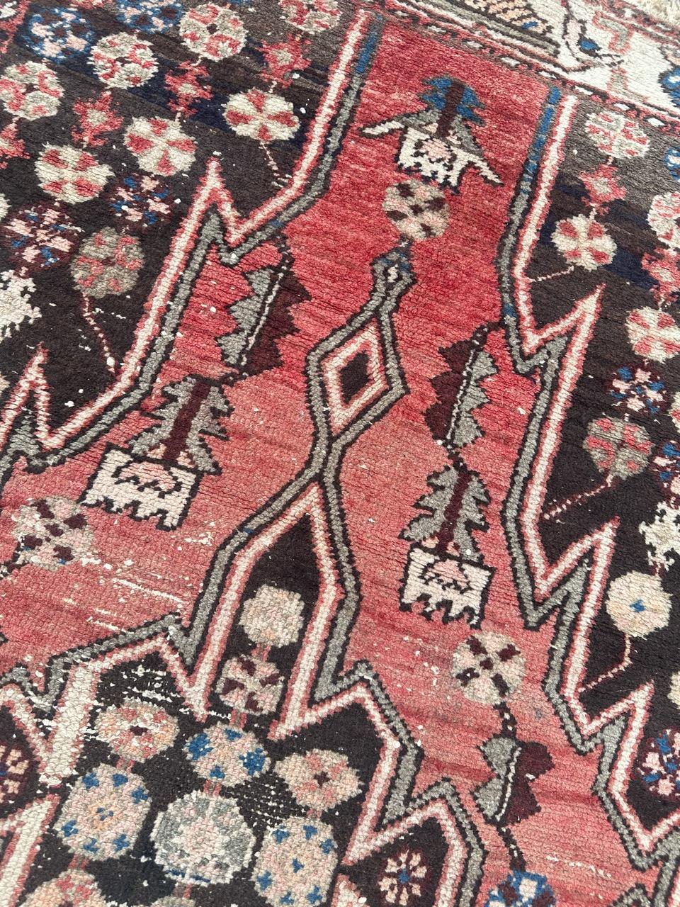nice mid century mazlaghan rug  For Sale 2
