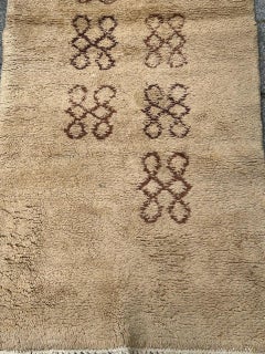nice mid century Moroccan art deco design rug