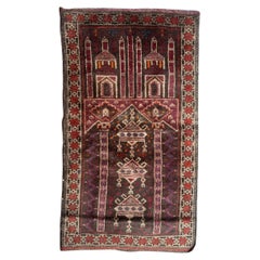 nice mid century tribal Baluch rug