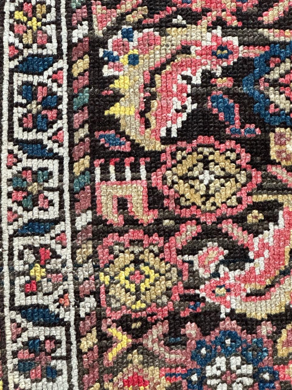 Bobyrug’s nice small antique malayer rug For Sale 2