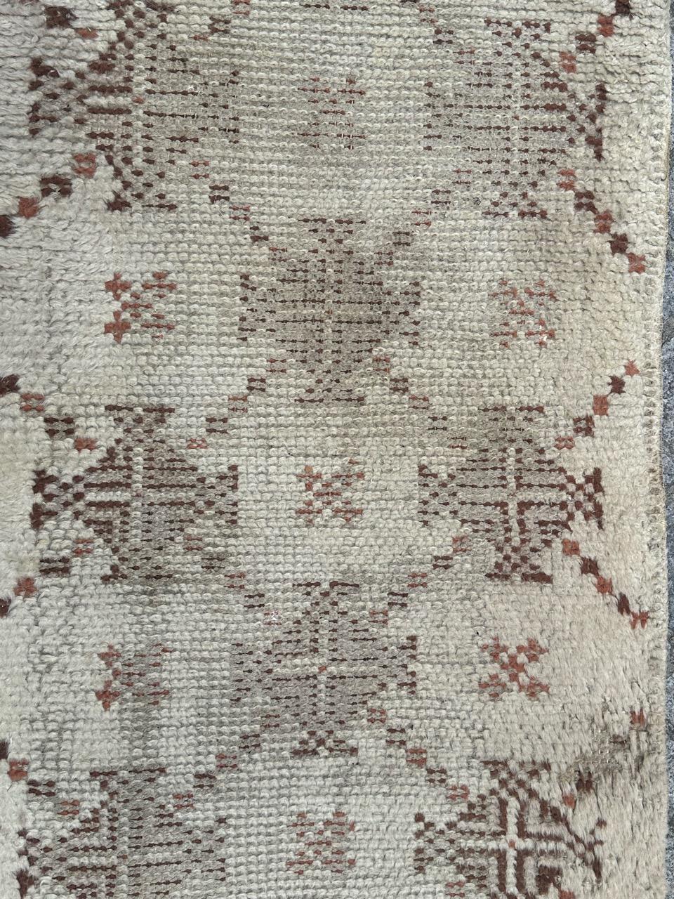  nice small distressed tribal Moroccan rug  For Sale 6