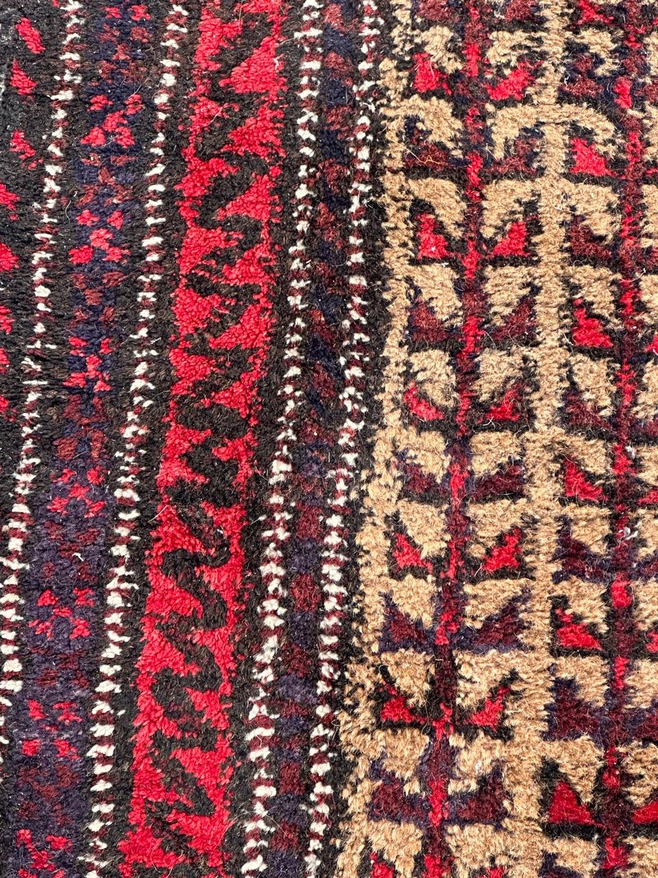 nice small vintage Baluch rug  For Sale 2