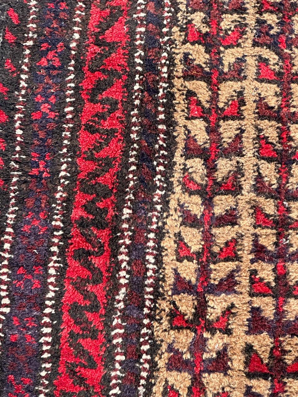 bel tappeto Baluch vintage di piccole dimensioni in vendita 2