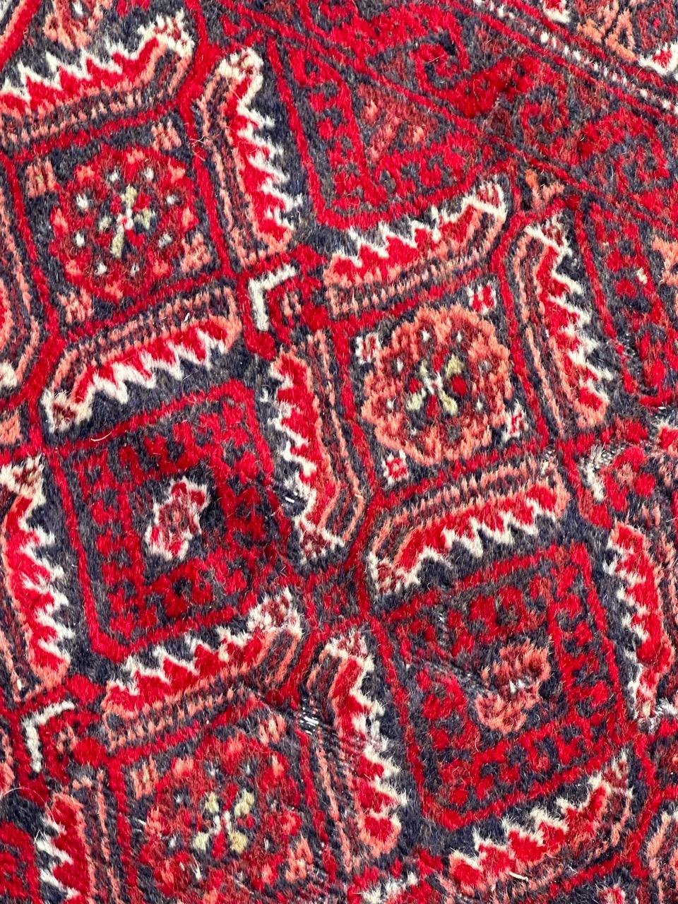 Beau petit tapis baluch vintage en vente 4