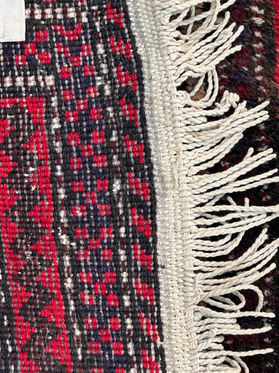 bel tappeto Baluch vintage di piccole dimensioni in vendita 5