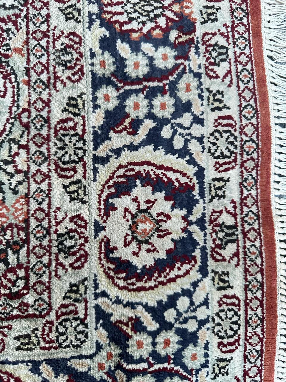 Bobyrug's Bellissimo tappeto in seta persiana Sino molto fine in vendita 2