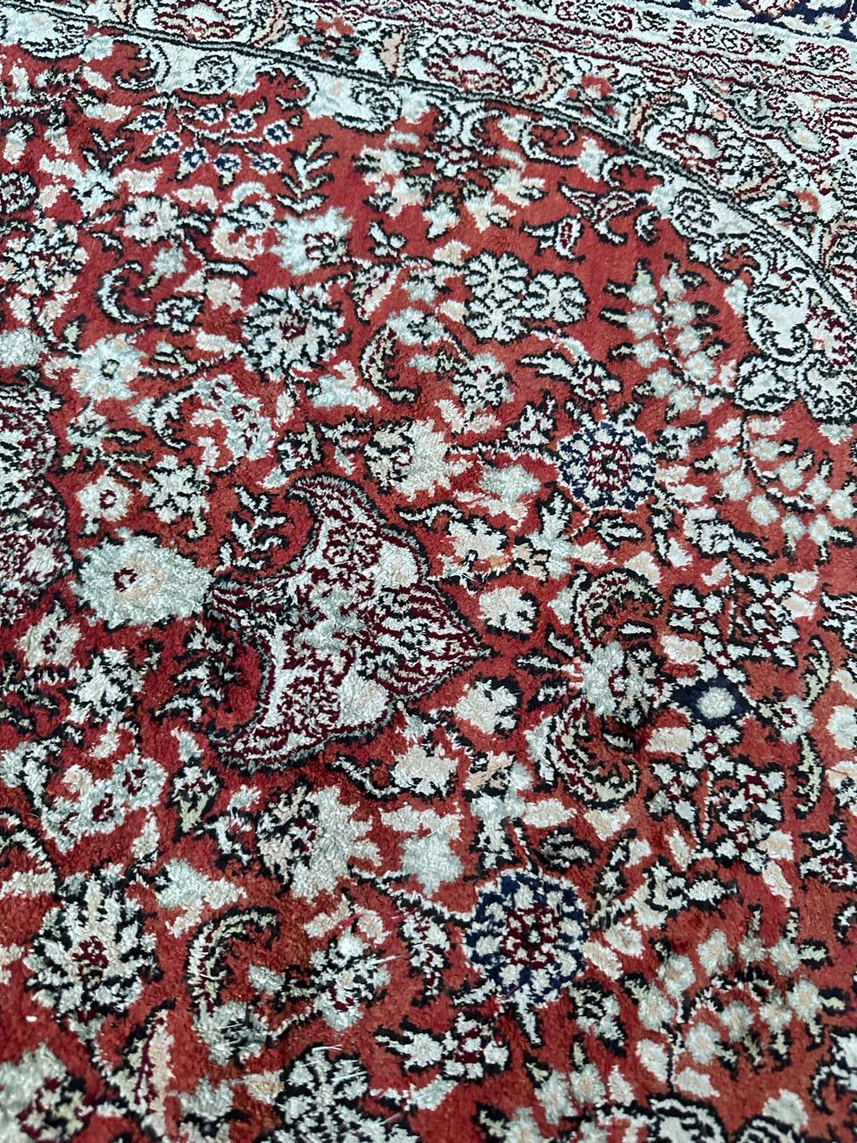 Bobyrug's Bellissimo tappeto in seta persiana Sino molto fine in vendita 3