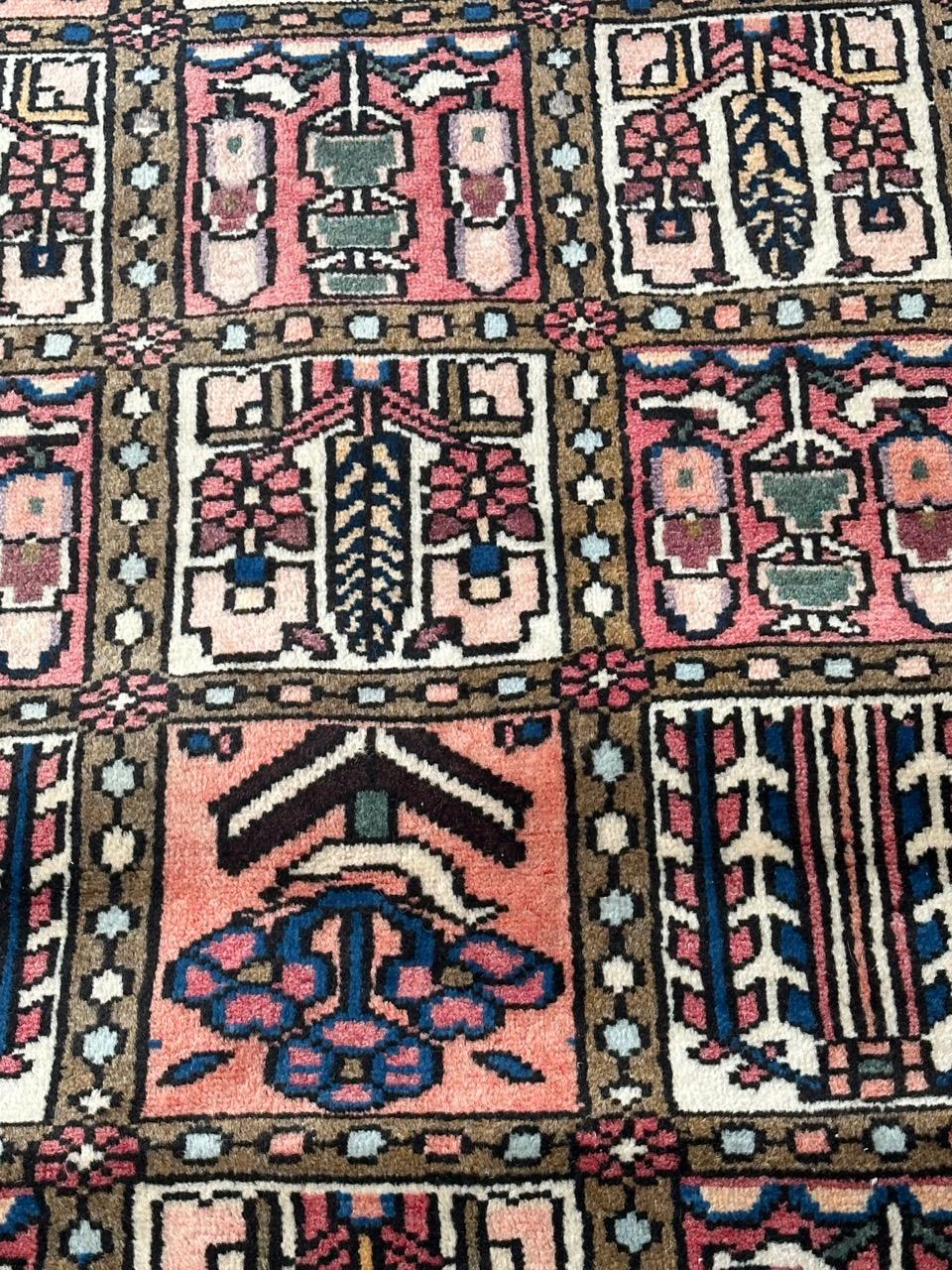 Bobyrug’s nice vintage Bakhtiar rug  For Sale 2