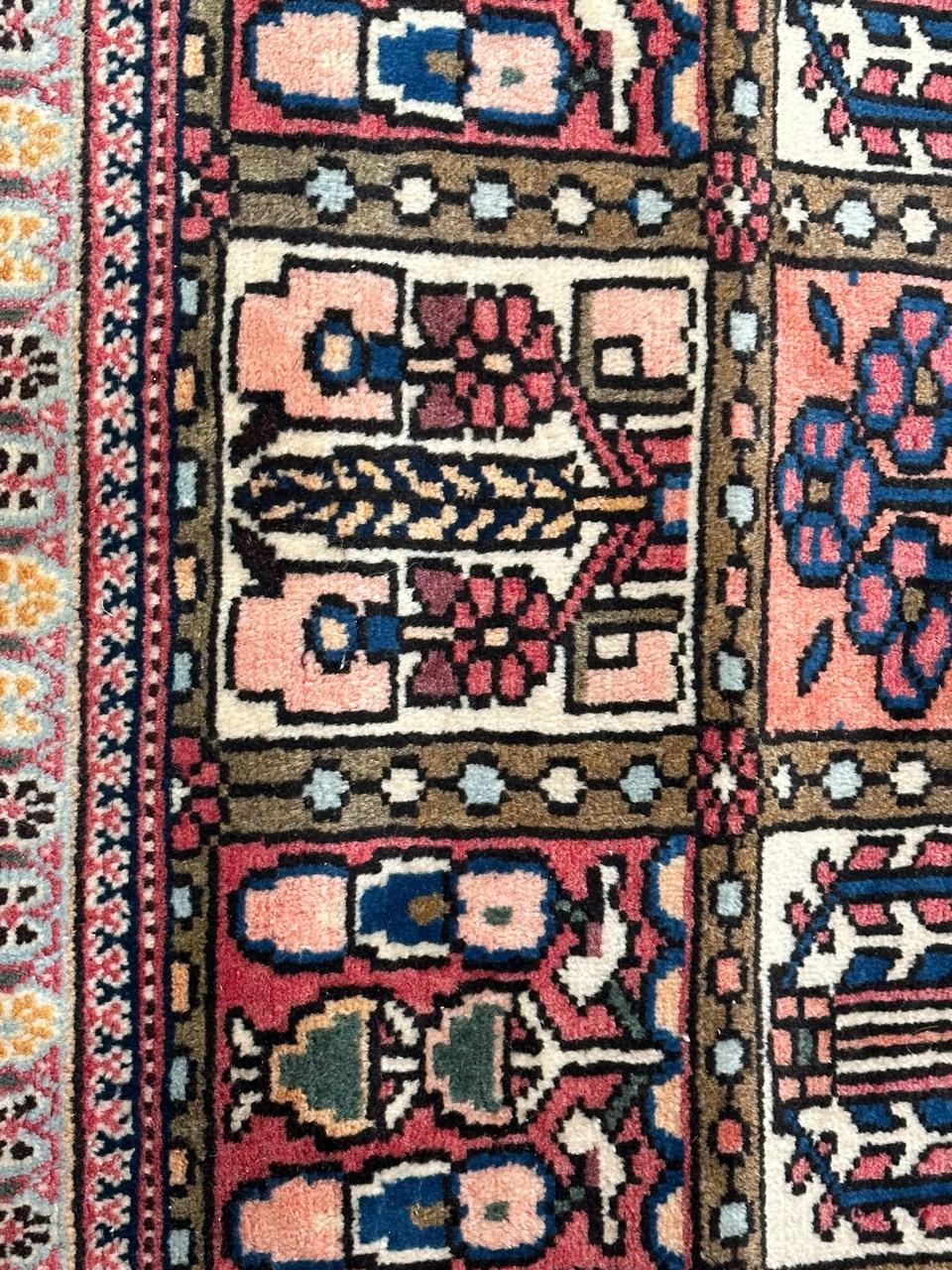 Bobyrug’s nice vintage Bakhtiar rug  For Sale 6