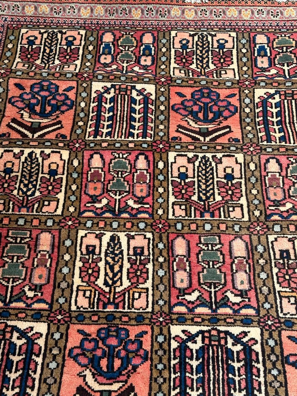 Asian Bobyrug’s nice vintage Bakhtiar rug  For Sale