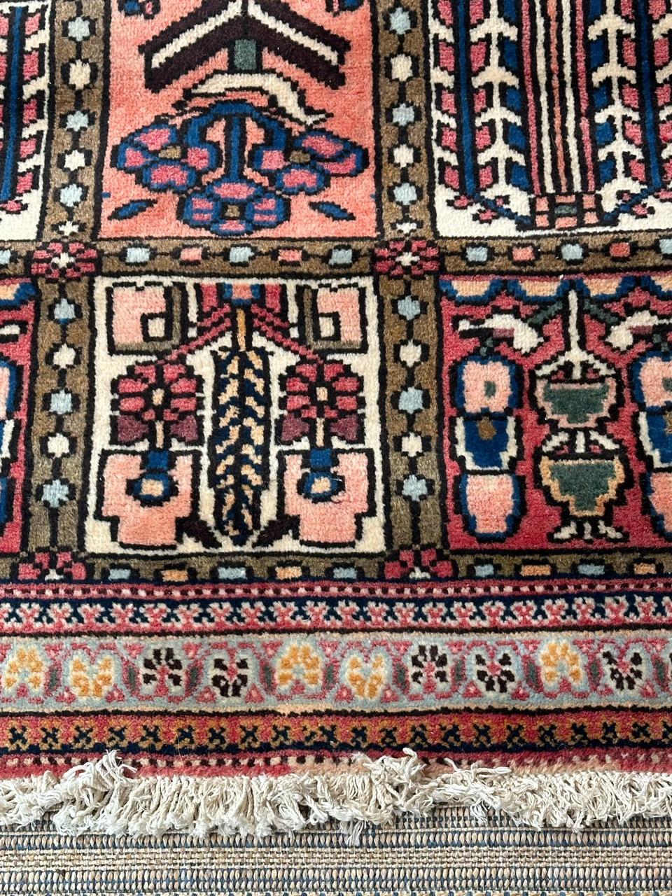Bobyrug’s nice vintage Bakhtiar rug  For Sale 1