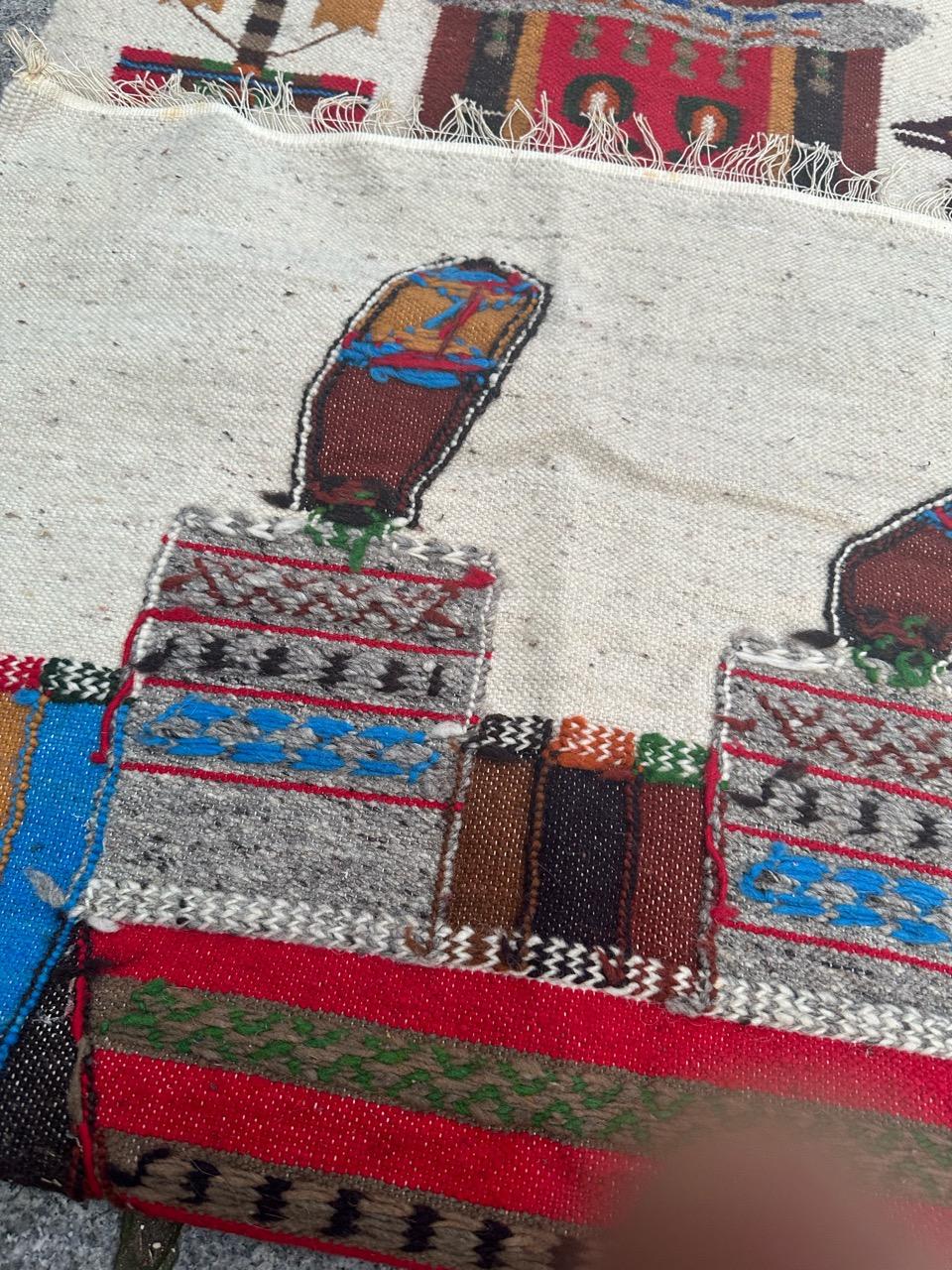 Bobyrug’s nice vintage Equator tapestry  For Sale 8