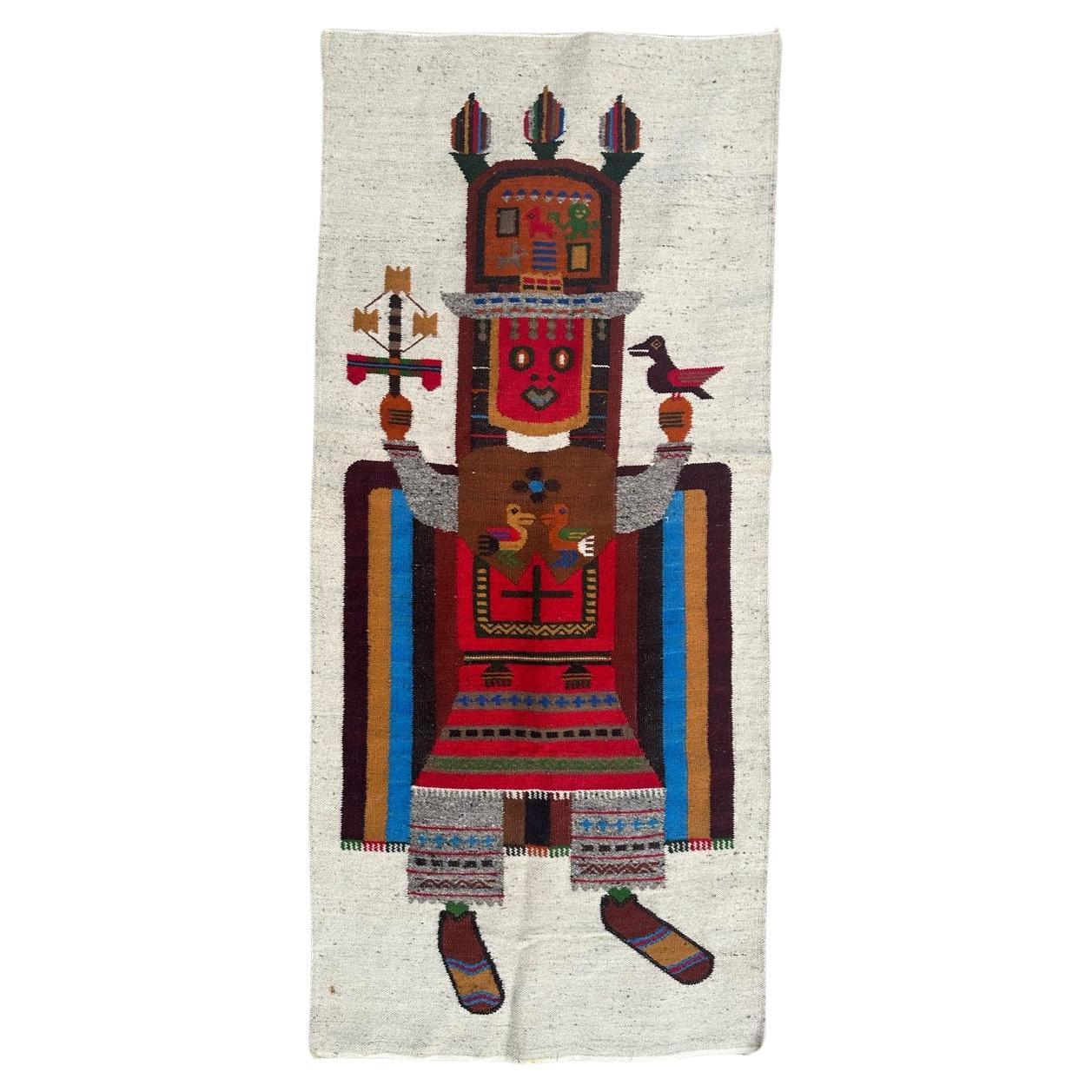 Bobyrug’s nice vintage Equator tapestry  For Sale